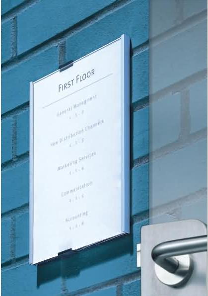 Image du produit Durable Plaque de porte Info Sign A4