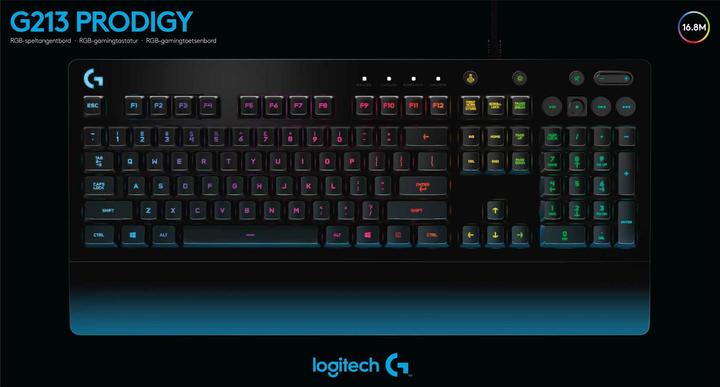 Produktbild Logitech G G213 Prodigy (Schweiz, Kabelgebunden)
