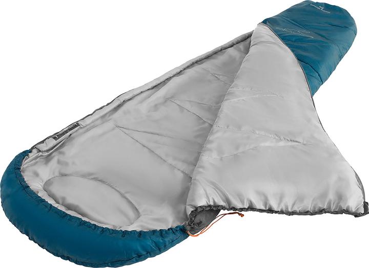 Produktbild Easy Camp Schlafsack Starling Mummy Blue 8?C (dunkelblau/grau, Modell 2025) (210 cm)