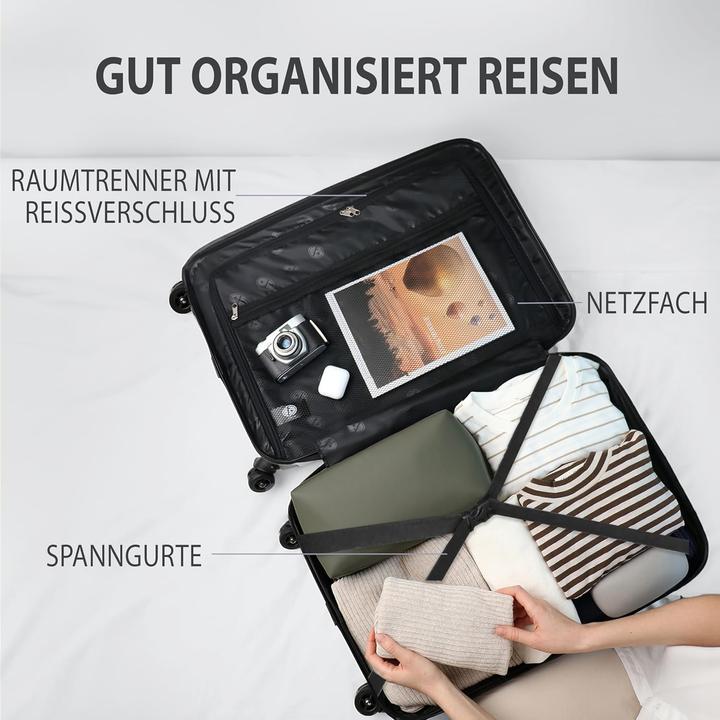 Actual product image Fergé 3-piece QUÉBEC suitcase set