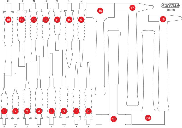 Actual product image KS Tools 811.0020-97