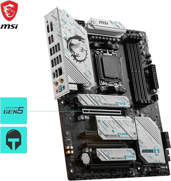 Image du produit MSI X670E GAMING PLUS WIFI AM5 4xDDR5 4xM.2 4xSATA (AM5, AMD X670E, ATX)
