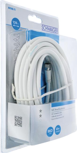 Produktbild Schwaiger SAT Anschlusskabel (90 dB, SAT Kabel)