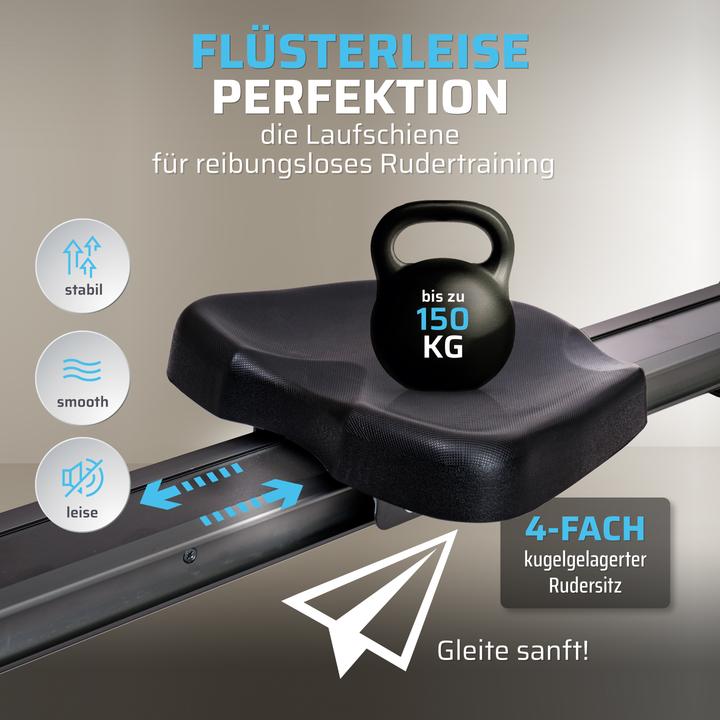 Actual product image Sportplus Rowing machine