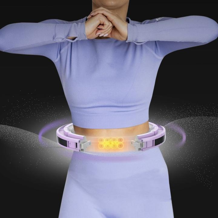 Image du produit HMS Hula Hop HHM13 avec aimants poids et contrepoids violet (360 g)
