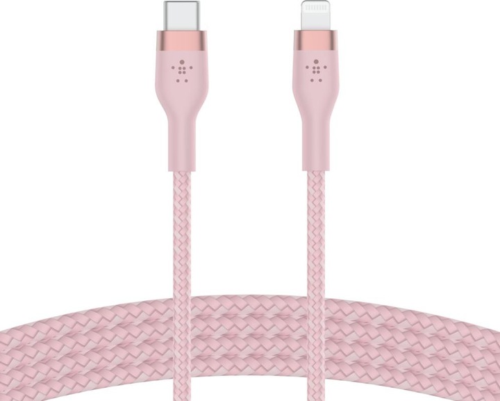 Produktbild Belkin USB-C - Lightning USB Cable 2m Pink (CAA011BT2MPK) (2 m, USB 2.0)