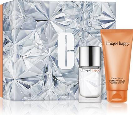 Clinique SET Happy PERFUME spray 30ml + BODY CREAM 75ml (Perfume set)