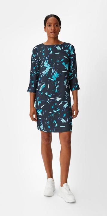 Image du produit Comma Kleid Crêpe-Kleid mit 3/4-Ärmeln (34)