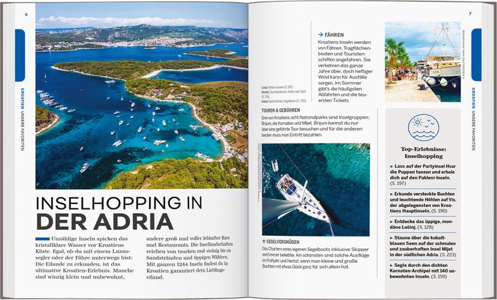 Produktbild Reiseführer Entdecke Kroatien (Deutsch, Anja Mutic, Isabel Putinja, Lucie Grace, 2025)