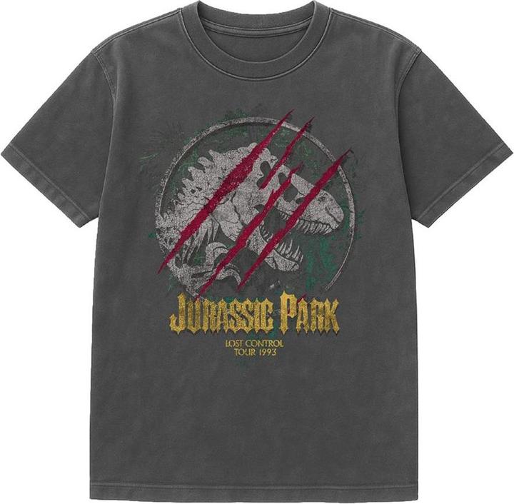 Produktbild Jurassic Park Lost Control TShirt VintageWaschung (S)