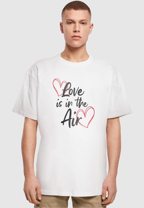 Actual product image Merchcode Valentines Day - Love is in the Air Heavy Oversize Tee - 117423 (XS)