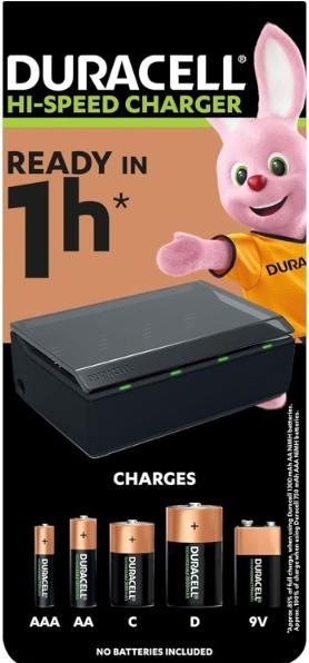 Produktbild Duracell Multi Charger (1 Stk., C, D, AA, AAA, Ladegerät ohne Akku)