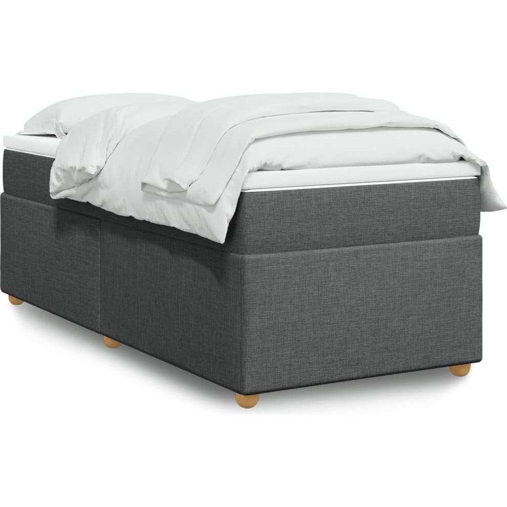 VidaXL, Bett, Bo x springbett mit Matratze 120 x 190 cm Stoff (120 x 190 cm)
