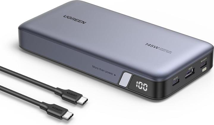 Actual product image Ugreen Two-way Fast Charging Power Bank (10000 mAh, 20 W, 37 Wh)
