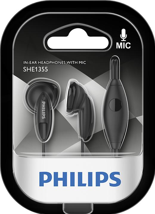 Produktbild Philips SHE1355BK/00 (Kabelgebunden)