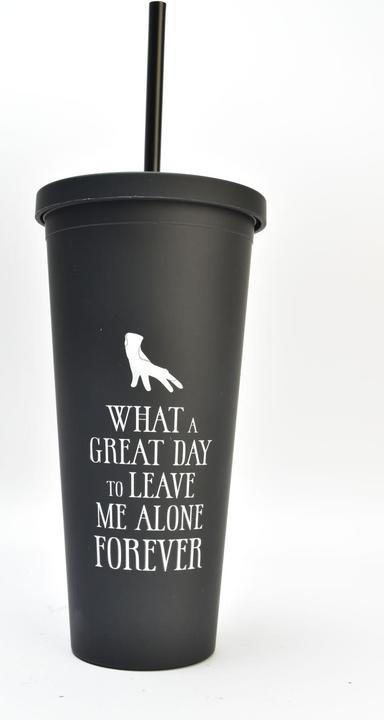 Produktbild Thumbs Up Wednesday - Becher mit Strohhalm (0.60 l)