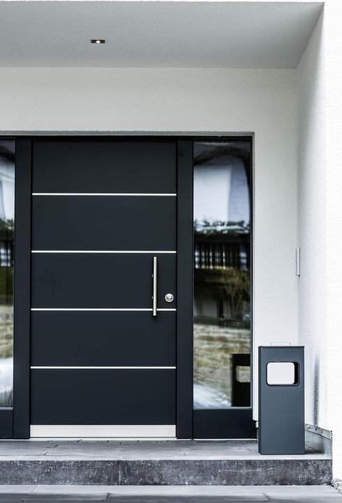 Produktbild Durable Abfalleimer mit Ascher 17 l, Anthrazit (19 l)