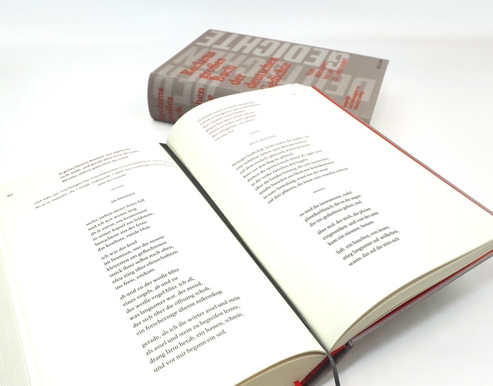 Produktbild Reclams grosses Buch der deutschen Gedichte (Deutsch, Heinrich Detering, 2024)