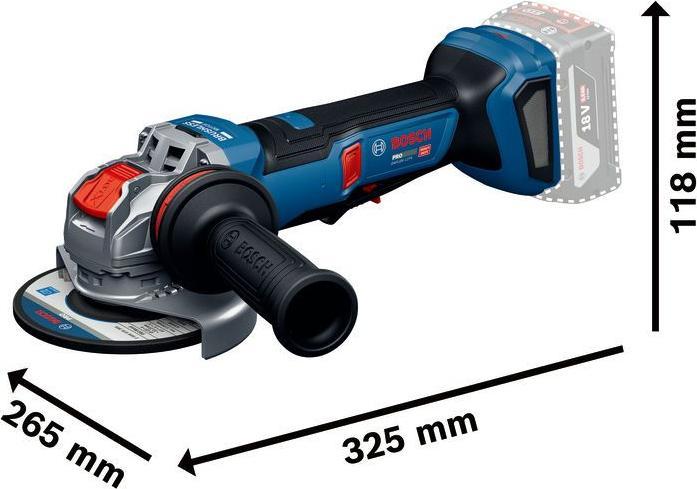 Produktbild Bosch Professional GWX18V-11PS (125mm solo L-BOXX) (125 mm)
