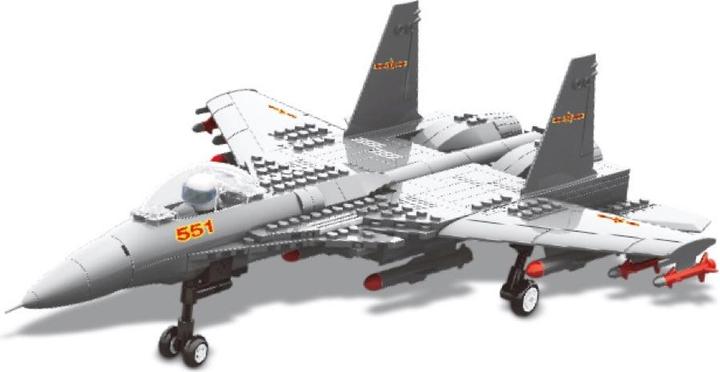 Actual product image Wange J15 fighter jet