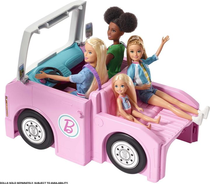 Actual product image Barbie 3-in-1 Super Adventure Camper with Accessories