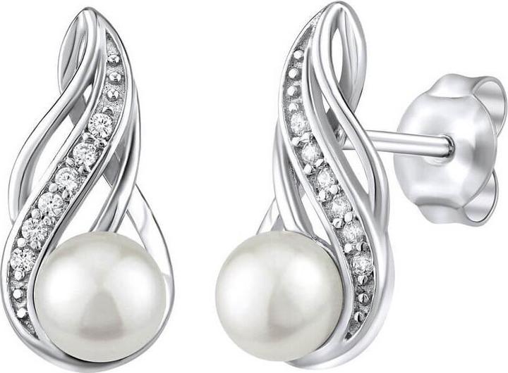 Immagine prodotto Silvego Orecchini in argento con perla naturale bianca JST16498