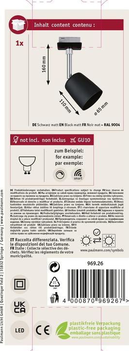 Produktbild Paulmann URail Spot Cover (GU10)