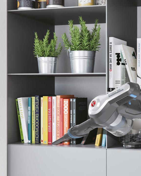 Produktbild Hoover H-FREE 100 Staubsauger HF122PTA 011 Titanium Beutellos