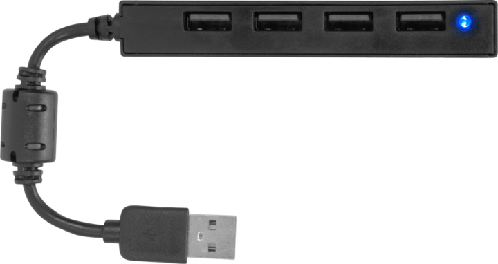 Actual product image Speedlink Snappy Slim (USB-A, 4 Ports)