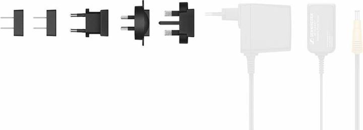 Actual product image Sennheiser Adapter Set NT 12-5 CW+ Mains Plug Adapter (Adapter)