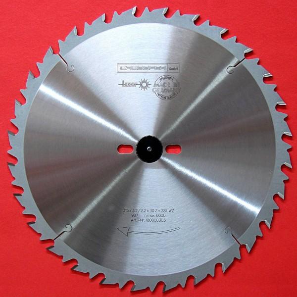 Immagine prodotto Crossfer - HM-Sägeblatt 315 mm Grobschnitt 28Z