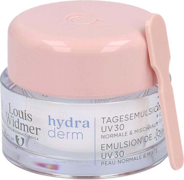 Actual product image Widmer Louis Hydraderm Tagesemulsion UV30 parfumiert 50 ml (50 ml, Day cream, SPF 30)