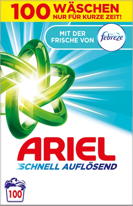 Ariel Febreze (100 Waschgänge, Pulver)
