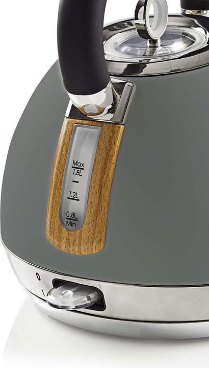 Produktbild Nedis Elektrischer Wasserkocher, 1,8 l, weich, Grau (1.80 l)