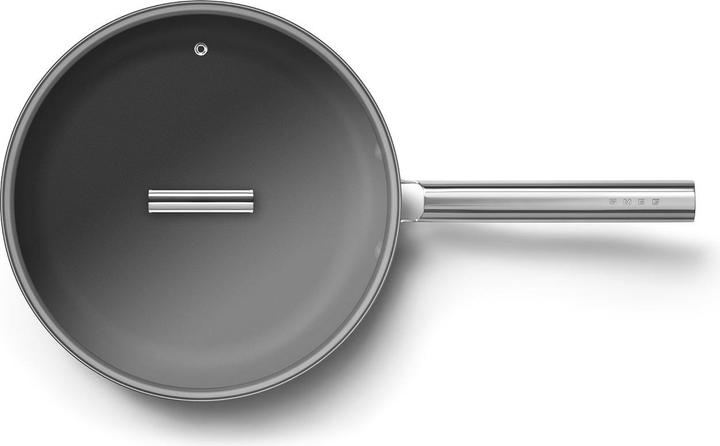 Image du produit Smeg CKFF3001CRM Poêle à frire (30 cm, Poêle à frire, Acier inoxydable)