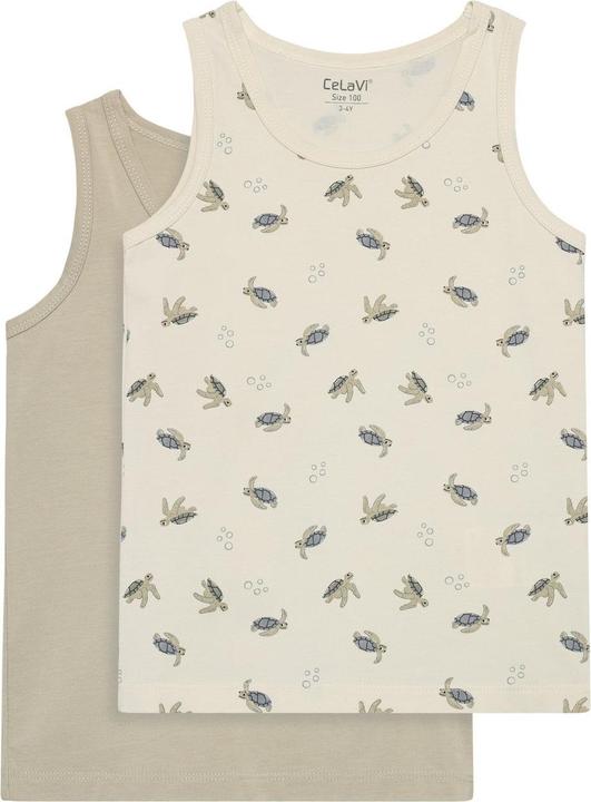 Produktbild CeLaVi Kinder Bambus Unterhemd 2er Pack (128)