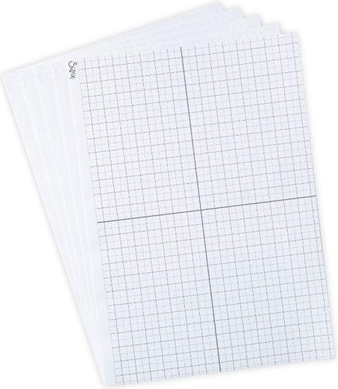 Produktbild Sizzix Studio Accessory - Sticky Grid Sheets 5er-Pack
