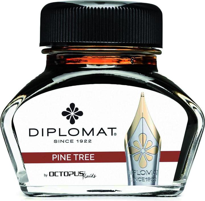 Produktbild Diplomat Tintenglas Pinie Braun 30ml (Nachfülleinheit)