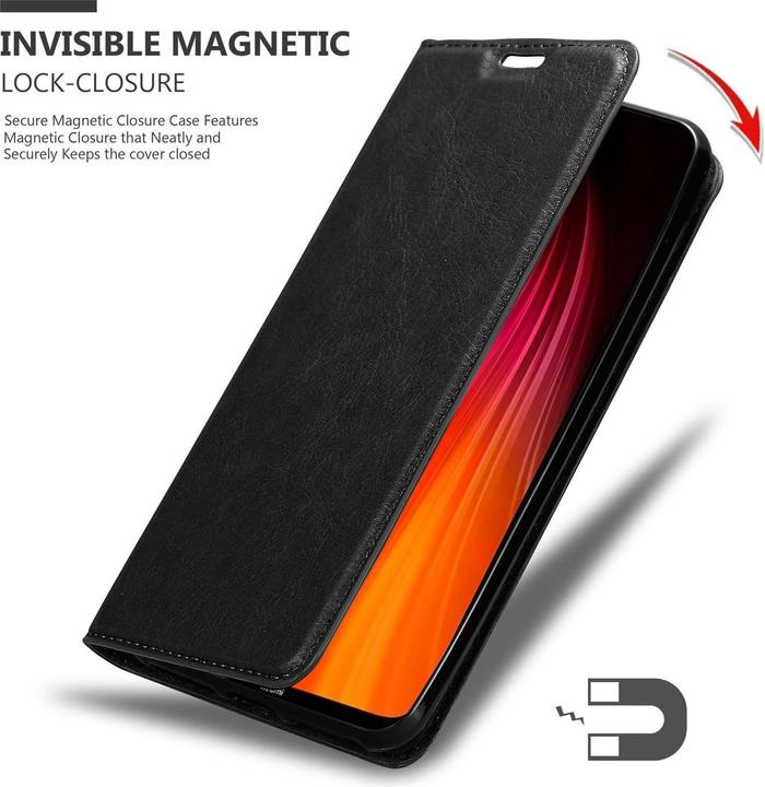 Produktbild Cadorabo Book Invisible Magnet Cover (Xiaomi Redmi Note 8)