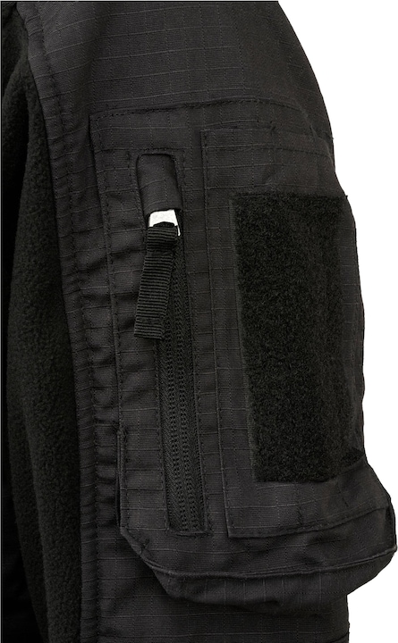 Produktbild Brandit Fleece Ripstop Outdoorjacke Grösse M Farbe Schwarz (M)