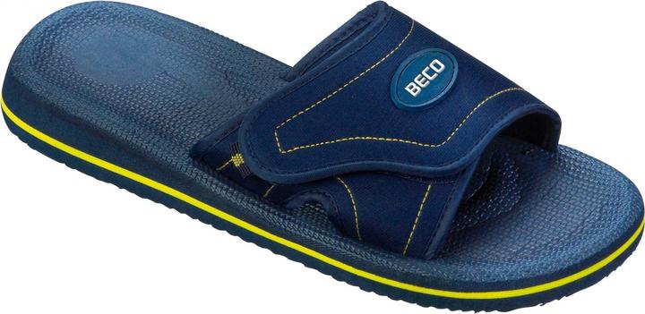 Beco Beermann GmbH Slipper, unisex Standard | blau/gelb | 35 (35)