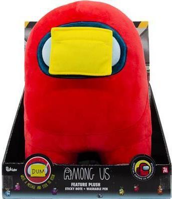 Produktbild YuMe Among Us: Crew Member Plush su žymekliu ir daugkartiniu pranešimu (30 cm)