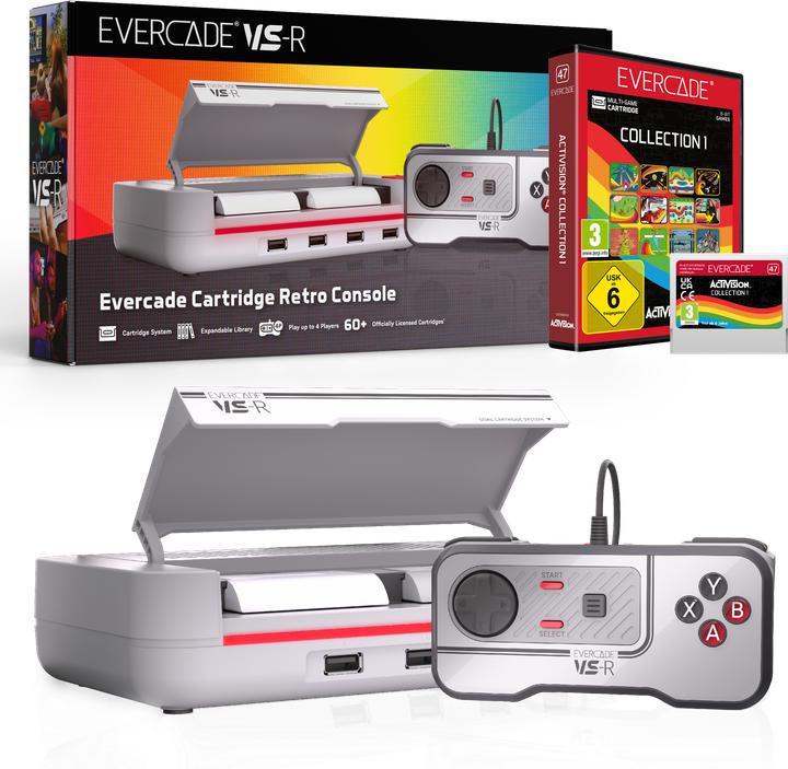 Produktbild Blaze Evercade VS-R Solo & Activision Coll. 1 Cartr. Bundle (GSA)