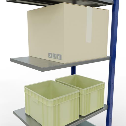 Image du produit Schulte Lagertechnik Système enfichable Élément suivant MULTIplus150 avec traverse de longueur