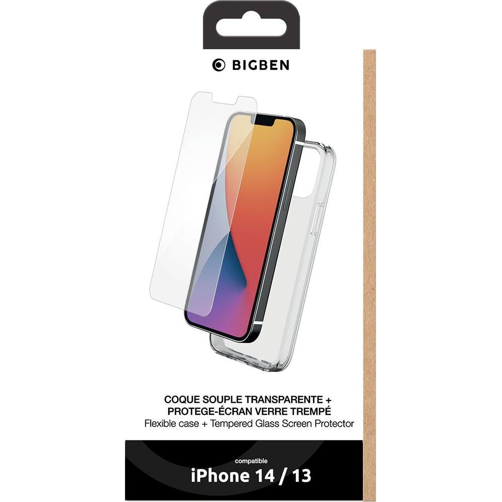 Thumbnail - Bigben Handy-Cover für Apple iPhone 14 transparent (Apple iPhone 14), Smartphone Hülle, Transparent