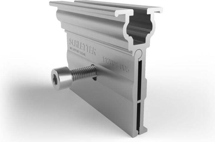 Actual product image Schletter Blechfalzklemme (Solar system mounting material)