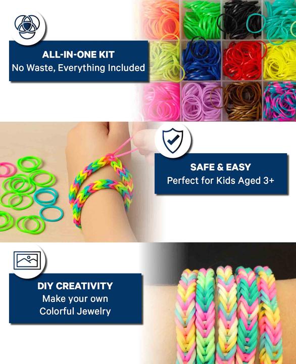 Immagine prodotto I Am Creative Loom DIY Set II, 600 Stk.
