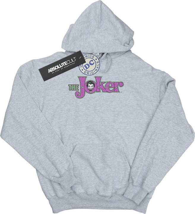 Produktbild The Joker Crackle Logo Kapuzenpullover Mädchen (140, 146)