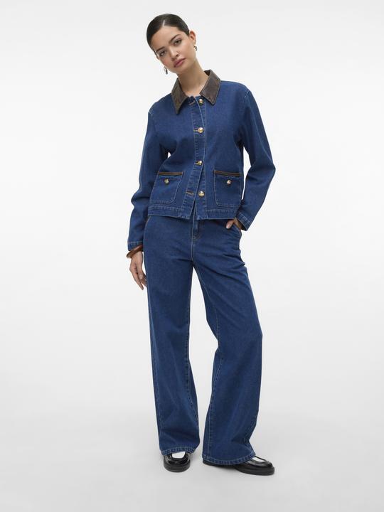 Image du produit Vero Moda VMMARGOT Hohe Taille Weiter Beinschnitt Jeans Weit geschnitten (W31/L32)