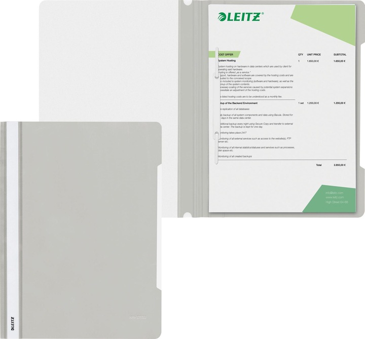 Actual product image Leitz Standard plastic stapler (A4, 1 x)